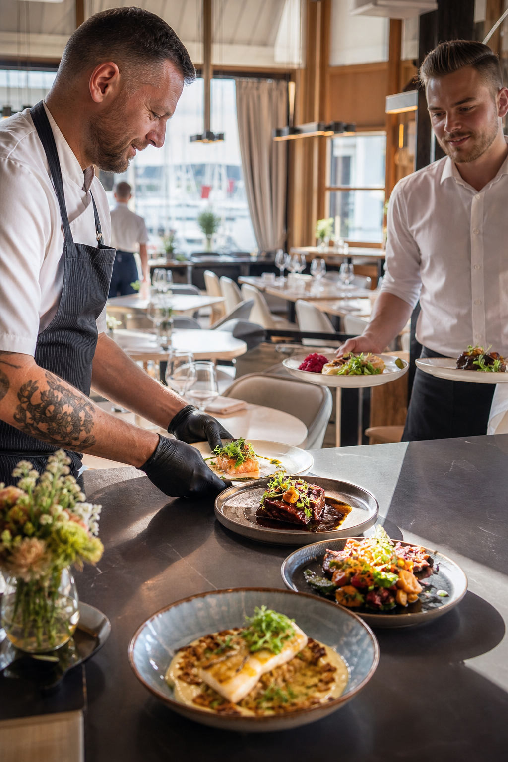 Piękne dania i gotowe stoliki pokazują uśpiony potencjał restauracji.