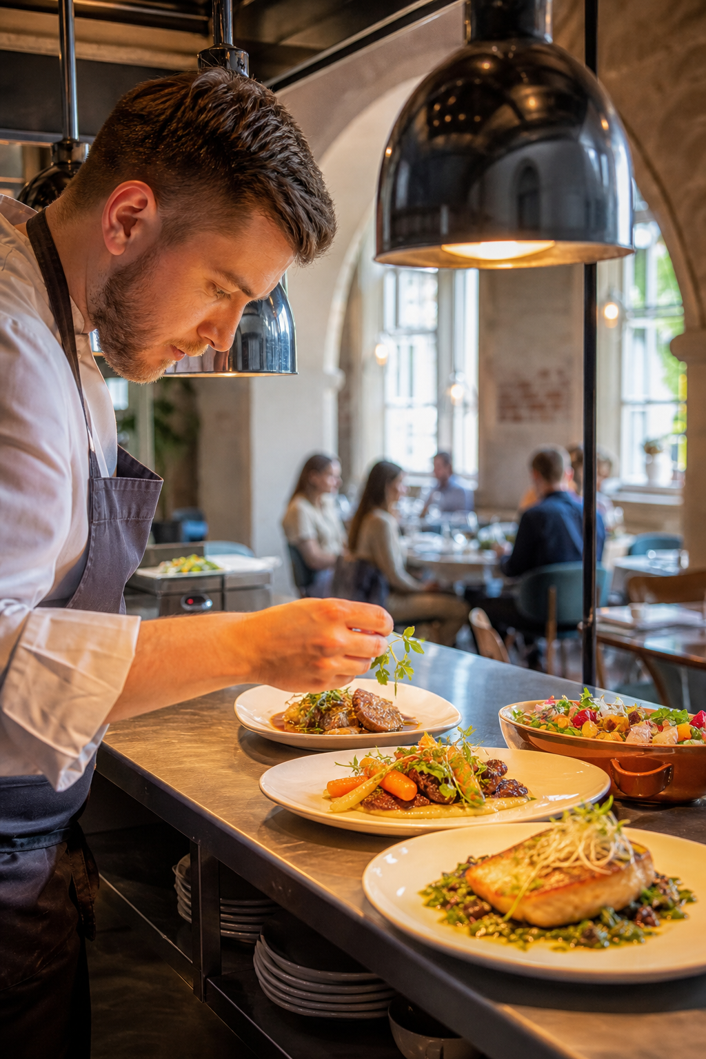 Gotowe dania w restauracji w Toruniu pokazują potencjał lokalu.