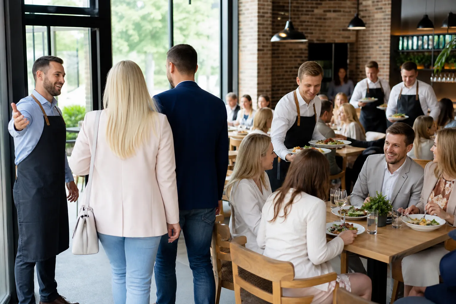 Rozwój restauracji w Radomiu pokazany przez napływ zadowolonych gości.