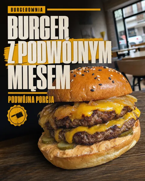 Przykład reklamy dla gastronomii wykonanej w FastTony