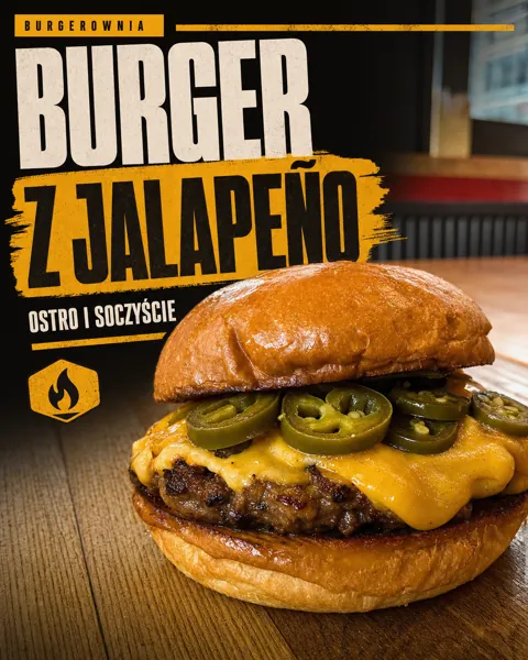 Przykład reklamy dla gastronomii wykonanej w FastTony