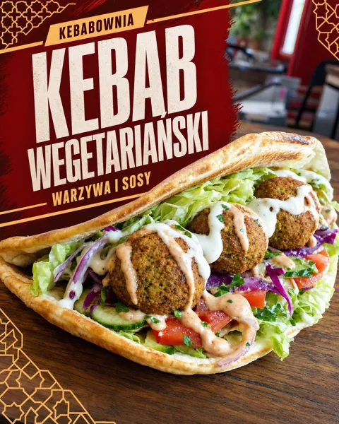 Przykład reklamy dla gastronomii wykonanej w FastTony