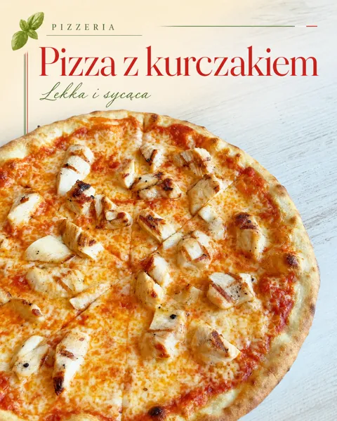 Przykład reklamy dla gastronomii wykonanej w FastTony