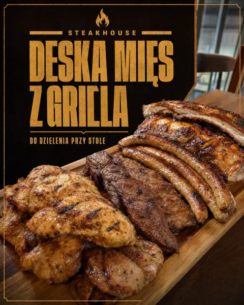 Przykład reklamy dla gastronomii wykonanej w FastTony