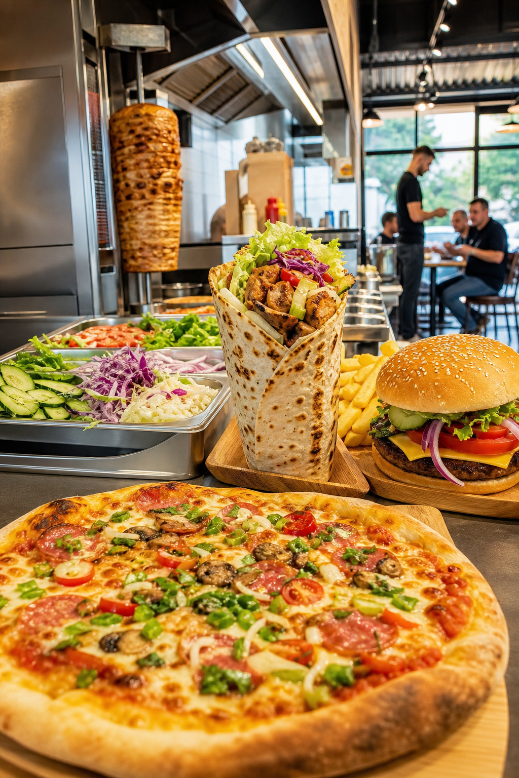 Gotowe dania fast food pokazują potencjał do przyciągnięcia klientów.