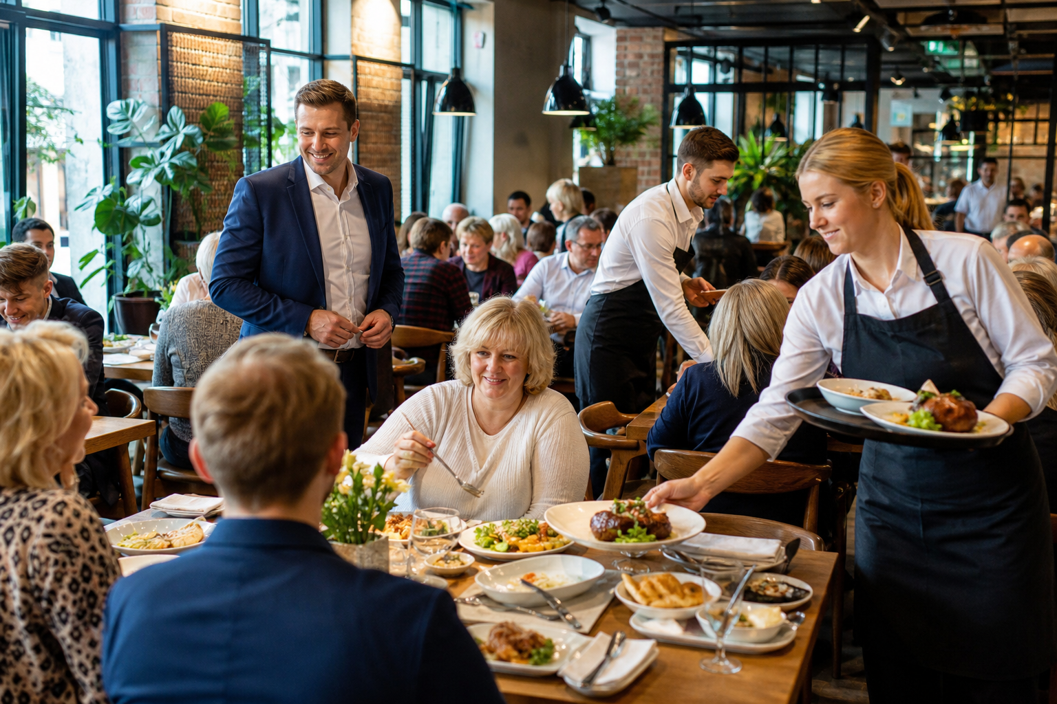 Rozwijająca się restauracja w Lublinie z coraz większą liczbą gości.